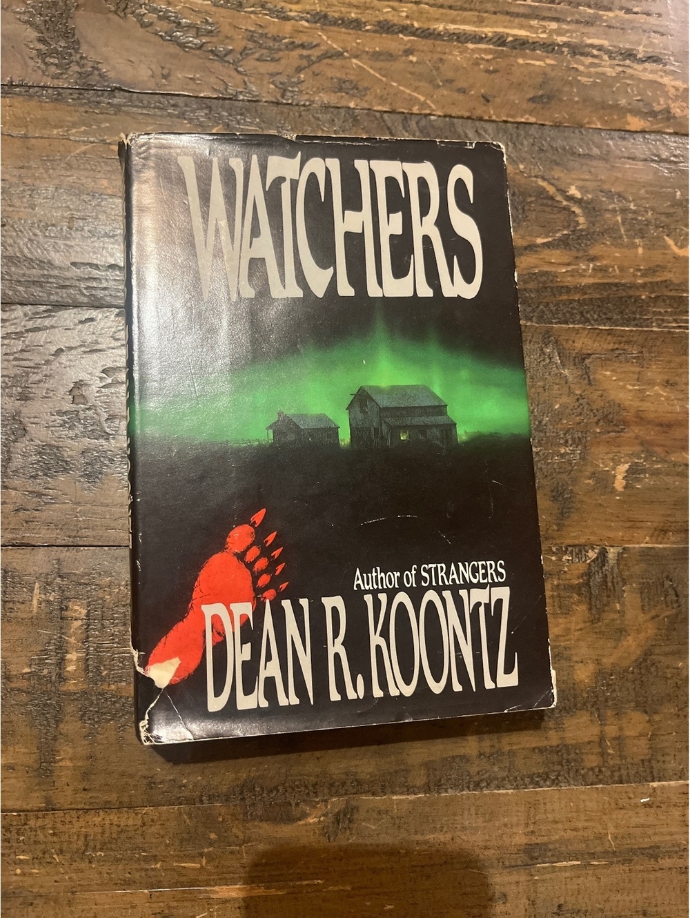Watchers by Dean R. Koontz - Vintage Fiction Hardcover Book